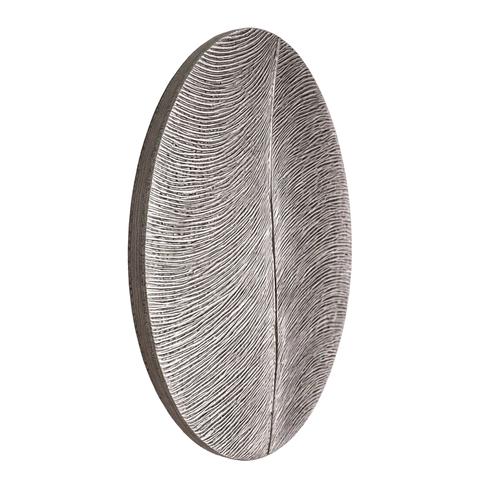 Cовременное объемное 3d панно Джапанди Round Leaf
