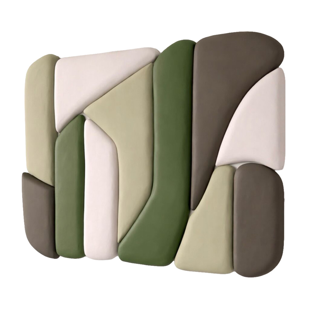 Cовременное объемное 3d панно Джапанди Abstract Forest Wall Decor