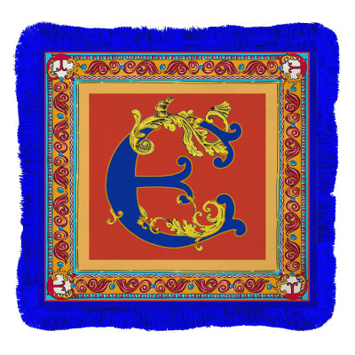 Салфетка подстановочная ORTIGIA "LETTER E"