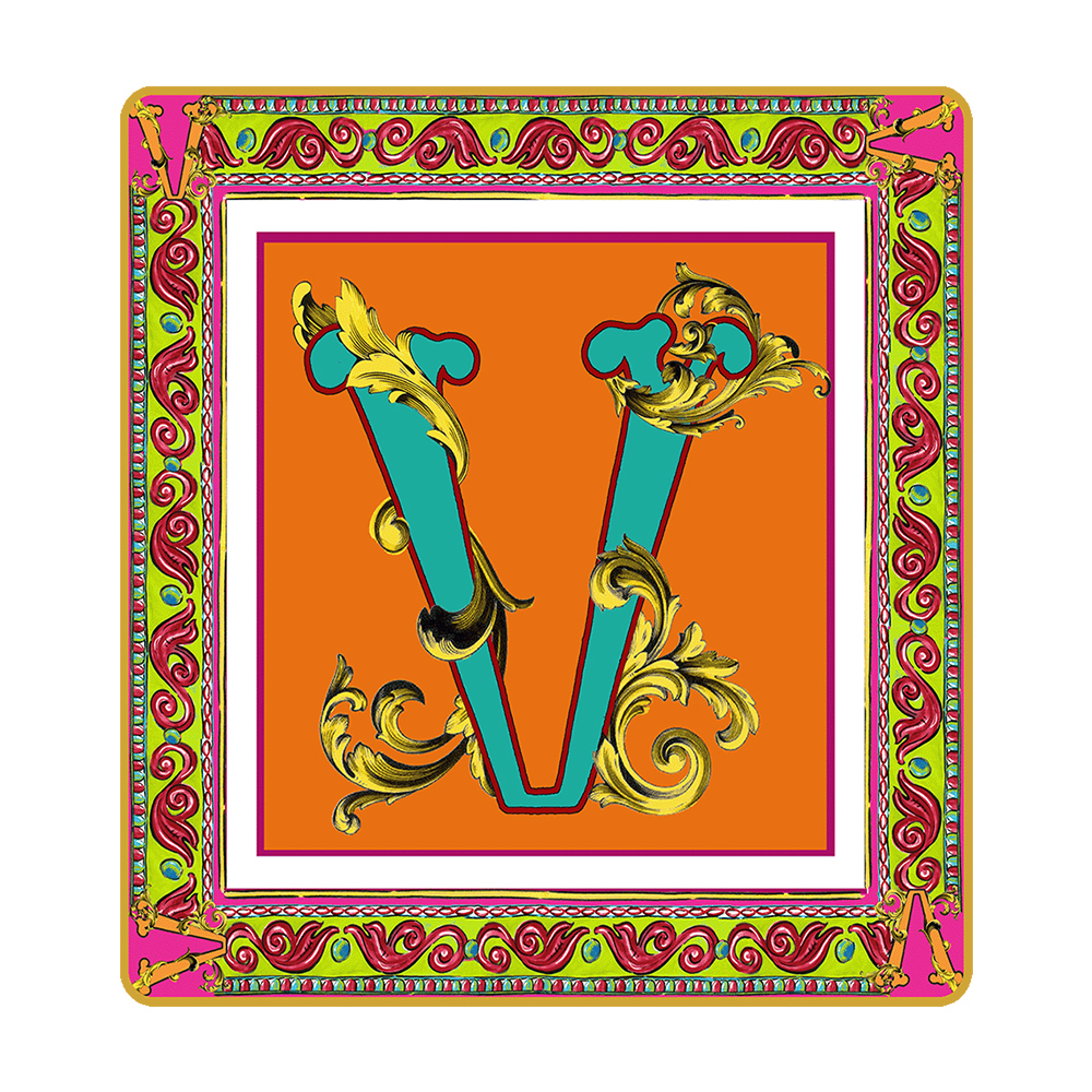 Подарочный мини-поднос ORTIGIA "Letter V"