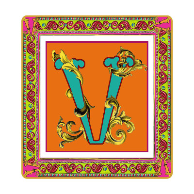 Подарочный мини-поднос ORTIGIA "Letter V"