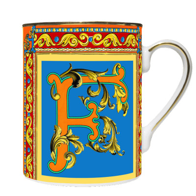 Кружка ORTIGIA "Letter F"
