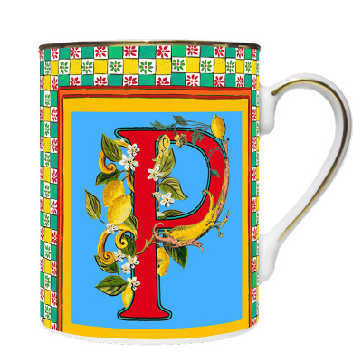 Кружка ORTIGIA "Letter P"