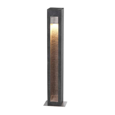 Фонарный столб темно-серого цвета прямоугольныой формы Elstead Lighting