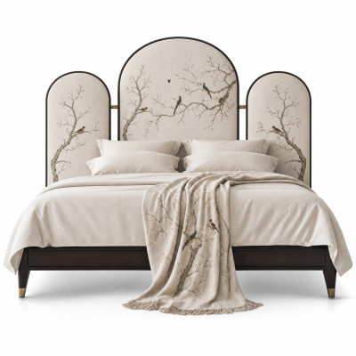 Премиальная Кровать Sakura Japanese Arches Bed