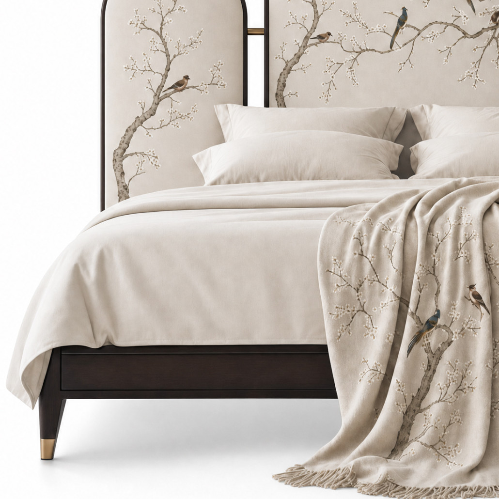 Премиальная Кровать Sakura Japanese Arches Bed