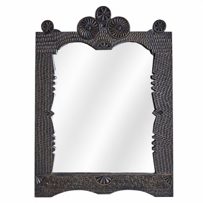 Зеркало в резной деревянной раме Mirror with Fine Carving