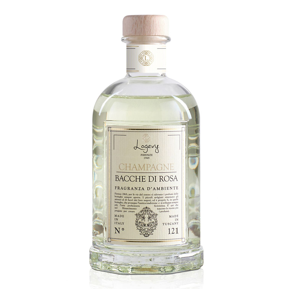 Диффузор с палочками CHAMPAGNE E BACCHE DI ROSA