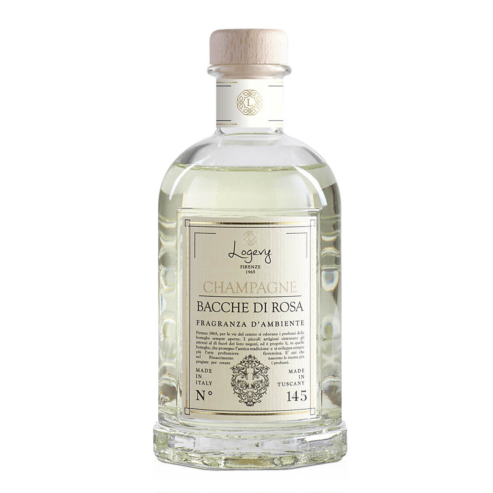 Диффузор с палочками CHAMPAGNE E BACCHE DI ROSA