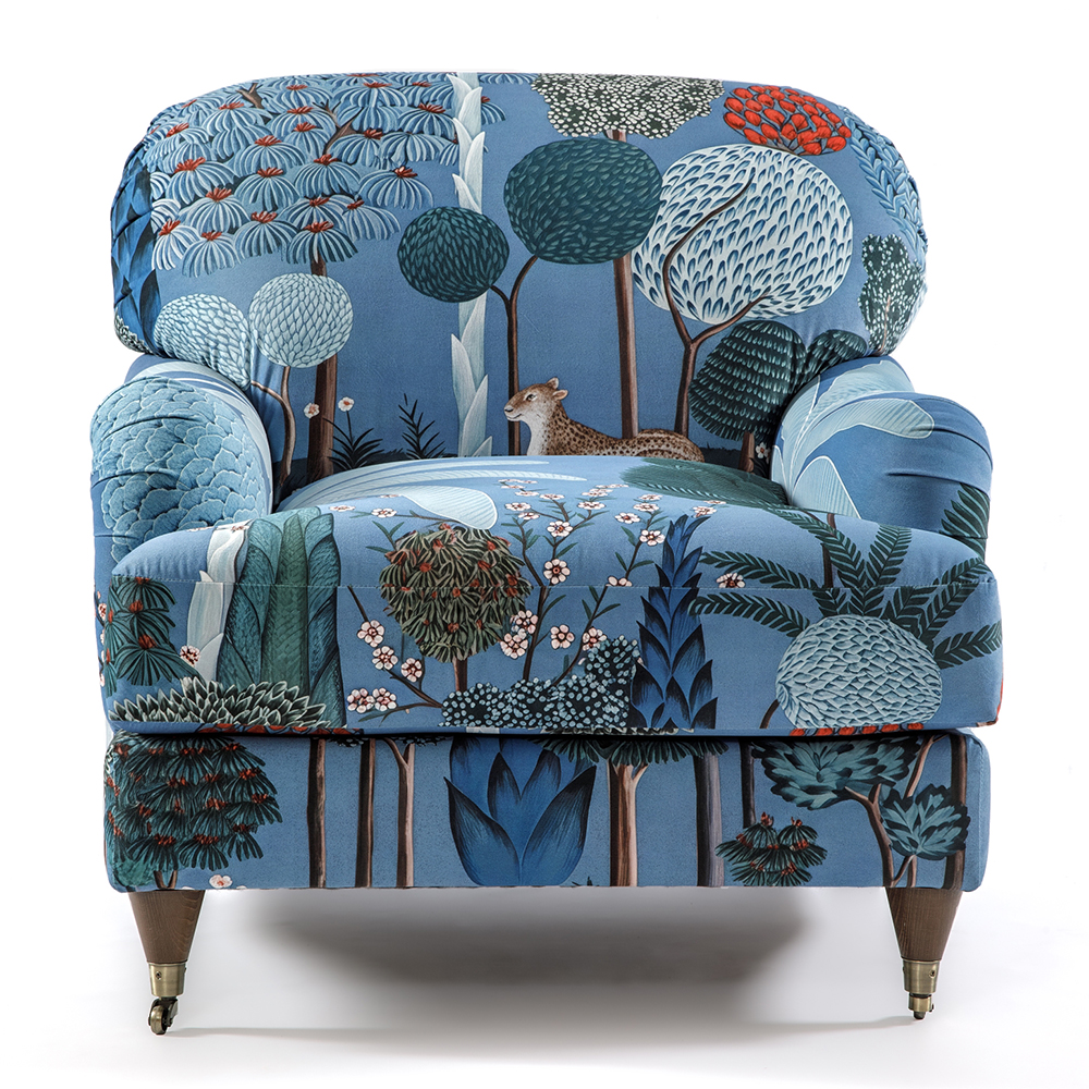 Дизайнерское классической формы на колесиках Trumann Armchair