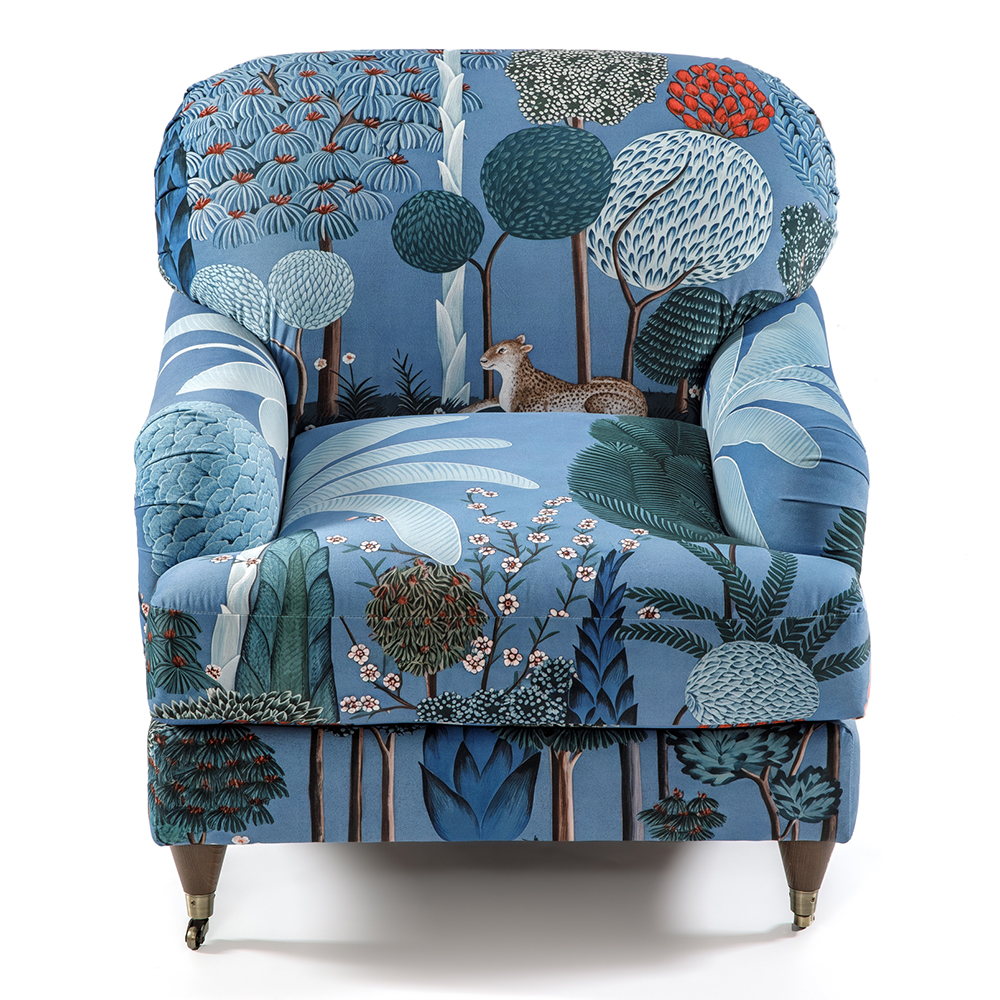 Дизайнерское классической формы на колесиках Trumann Armchair