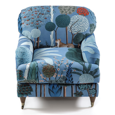Дизайнерское классической формы на колесиках Trumann Armchair
