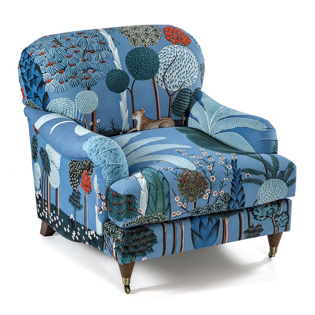 Дизайнерское классической формы на колесиках Trumann Armchair