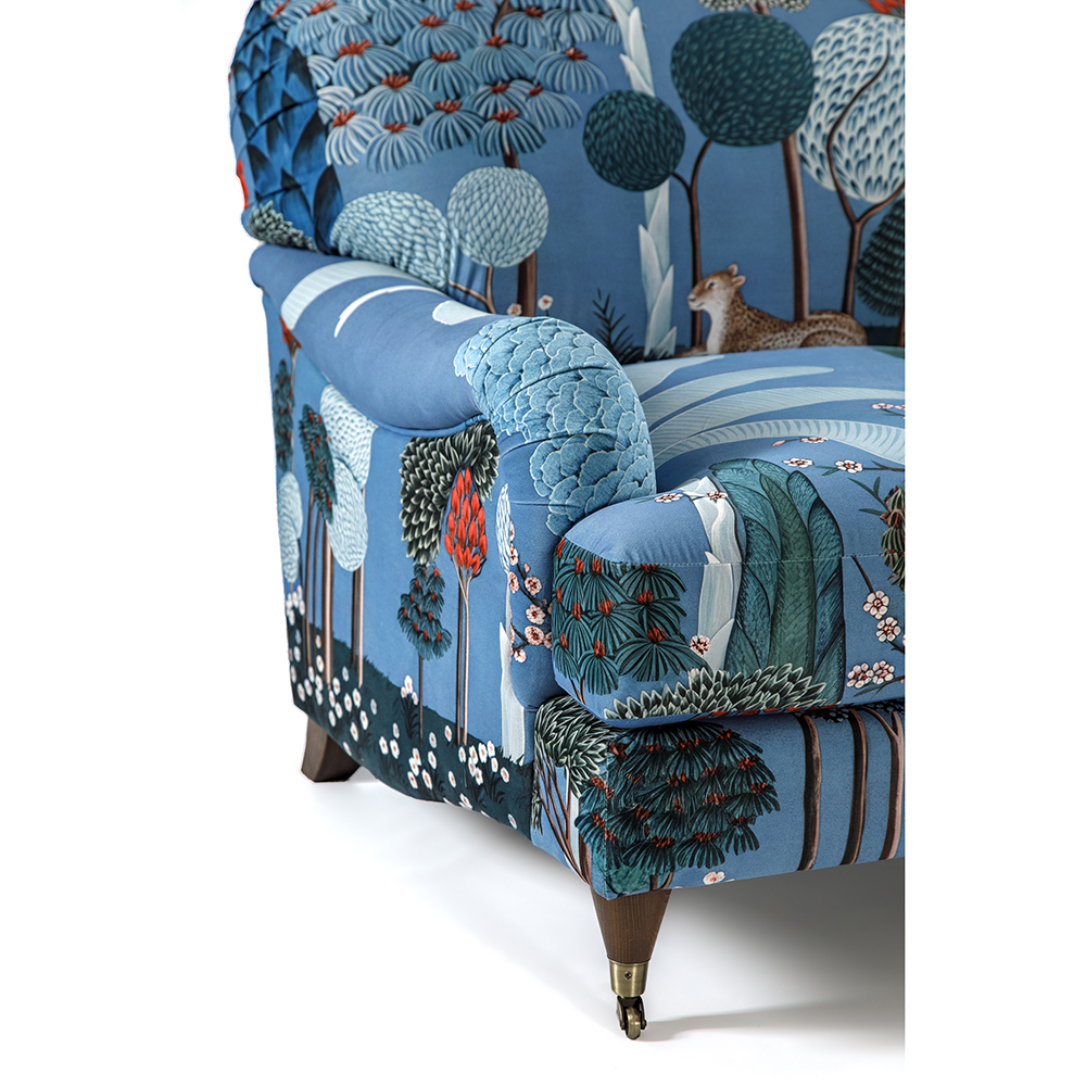Дизайнерское классической формы на колесиках Trumann Armchair