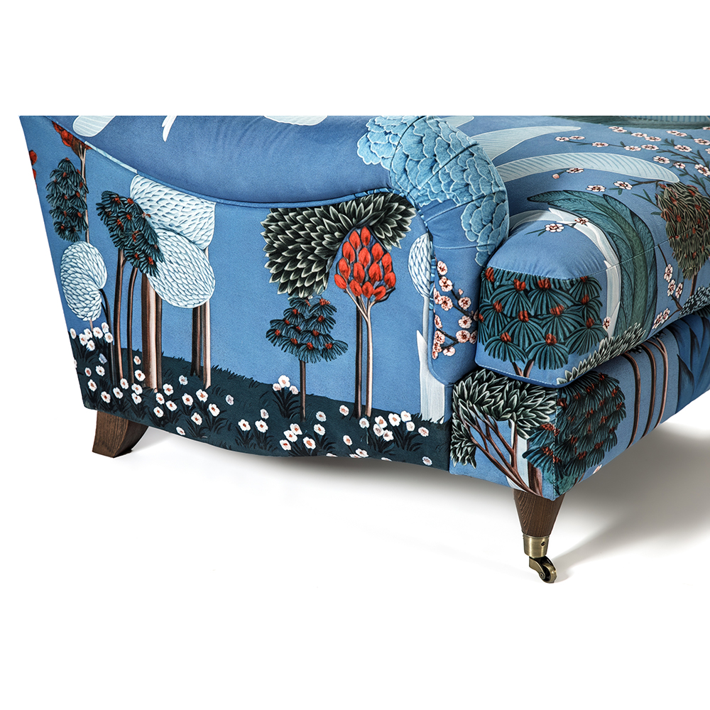 Дизайнерское классической формы на колесиках Trumann Armchair