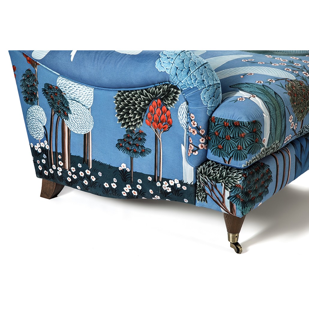 Дизайнерское классической формы на колесиках Trumann Armchair