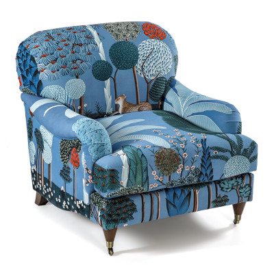 Дизайнерское классической формы на колесиках Trumann Armchair