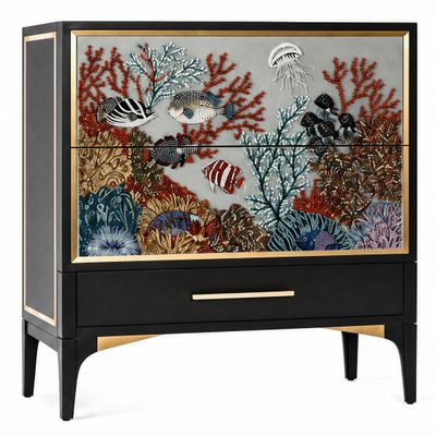 Комод Fiji Limited chest of drawers Limited edition ручная вышивка камнями