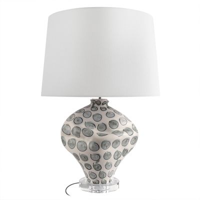 Настольная лампа Blue Crumpled Lamp