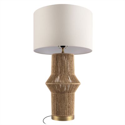 Настольная лампа из джута Table Lamp Stems