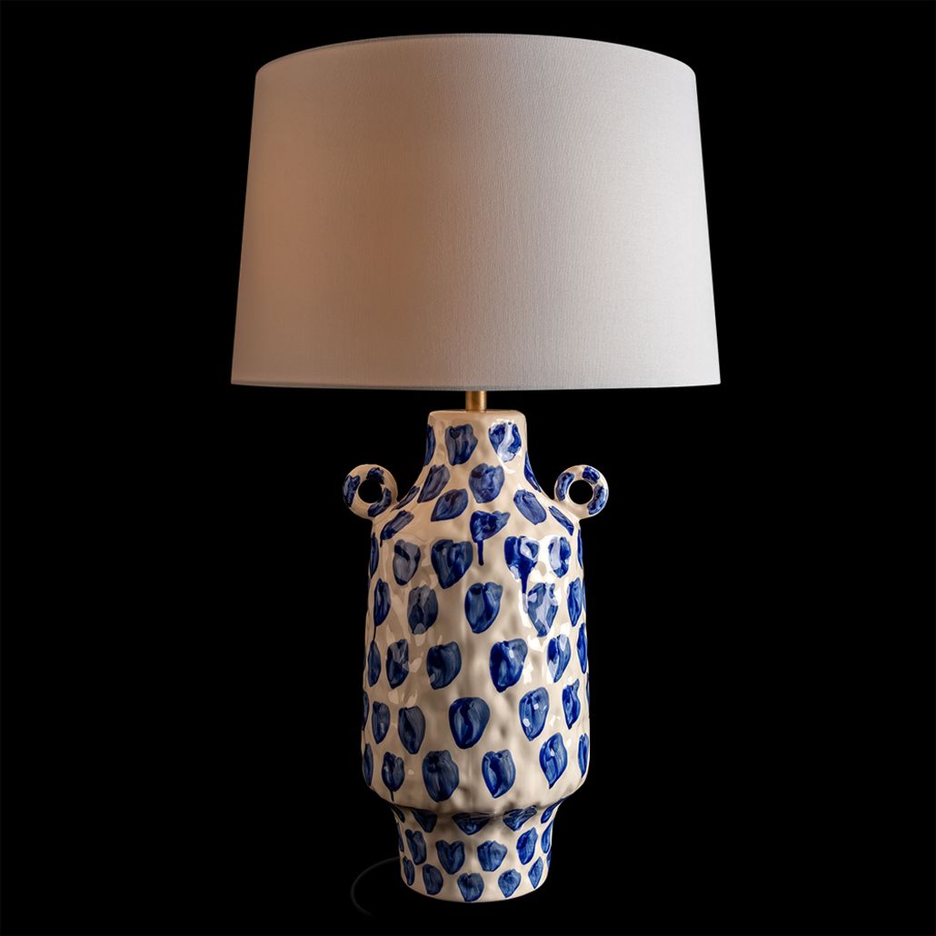 Настольная лампа с декоративными ручками Spotted Lamp