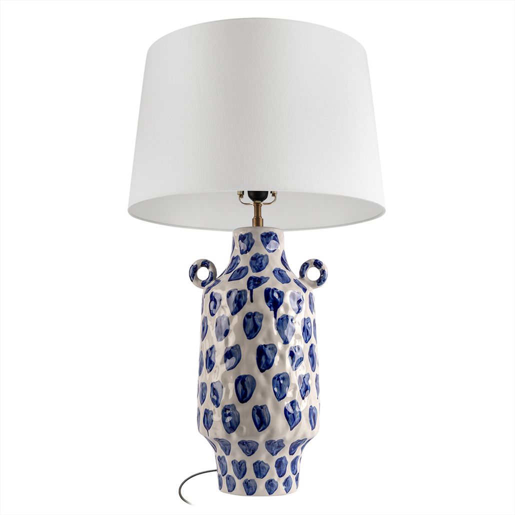 Настольная лампа с декоративными ручками Spotted Lamp