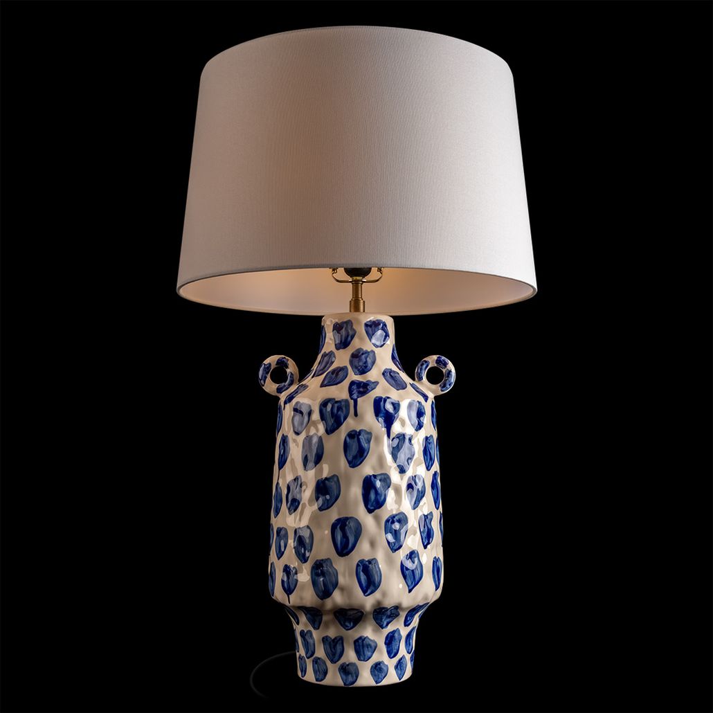 Настольная лампа с декоративными ручками Spotted Lamp