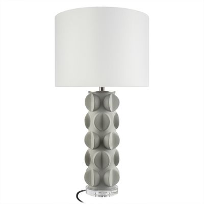Настольная лампа  Gray Pea Lamp серая