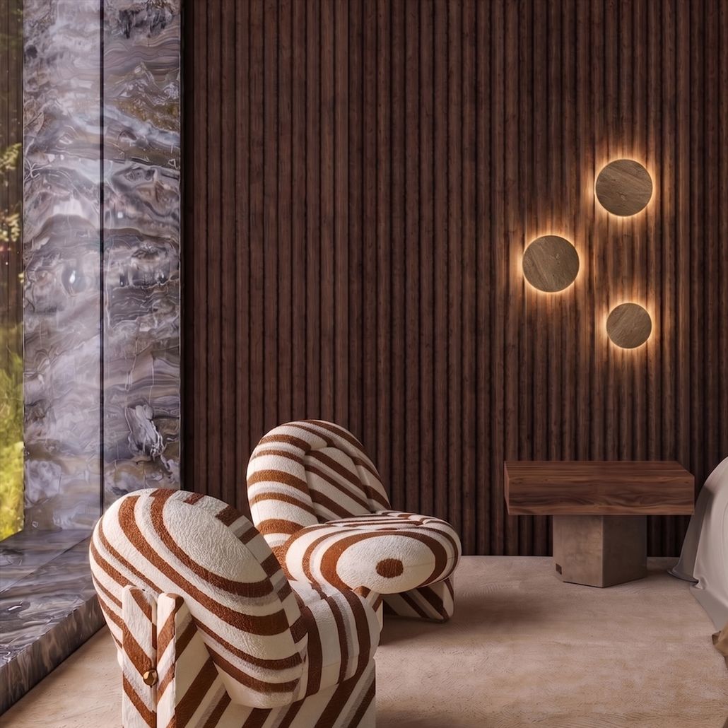 Настенный светильник Moon Slice Sconce
