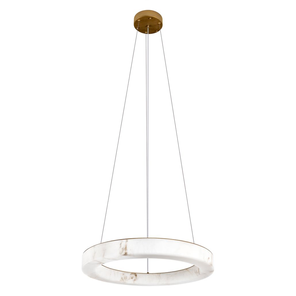 Круглый подвесной светильник Stone Pendant Light 60 см