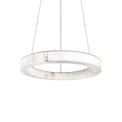 Круглый подвесной светильник Stone Pendant Light 60 см