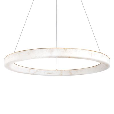 Круглый подвесной светильник Stone Pendant Light 100 см