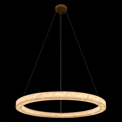 Круглый подвесной светильник Stone Pendant Light 100 см