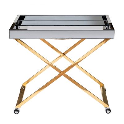 Стол сервировочный с зеркальной столешницей Splendid Serving Table