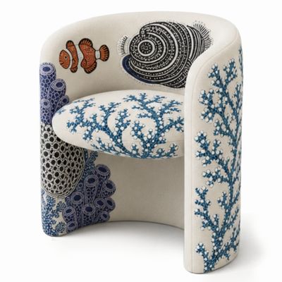 Полукресло Fiji Chair Angelfish Blue Coral