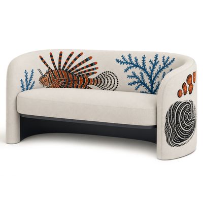 Двухместный диван Fiji Sofa Lionfish