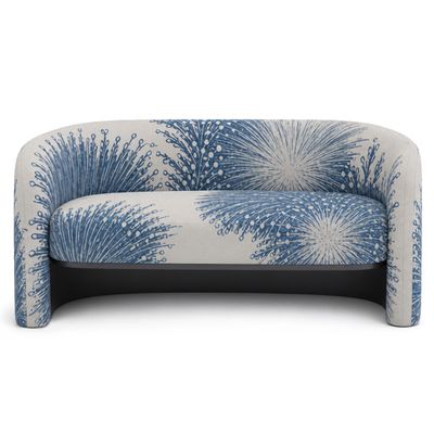 Двухместный диван Fiji Sofa Blue Carronella