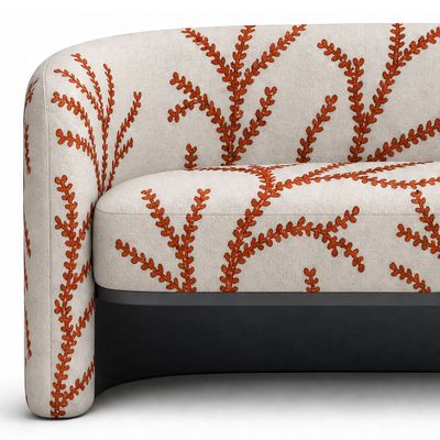 Двухместный диван Fiji Sofa Red Coral
