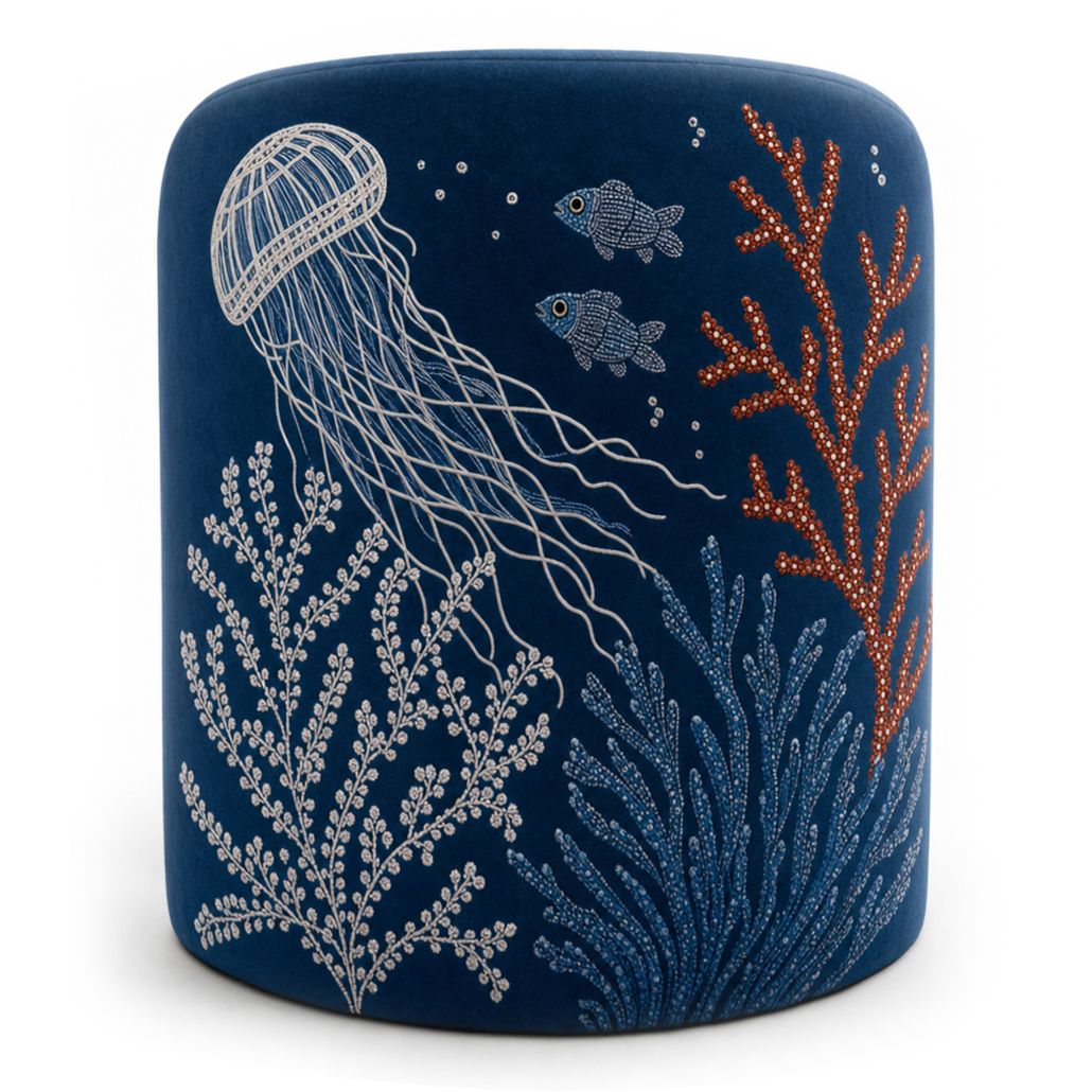Полукресло Fiji Chair jellyfish Blue