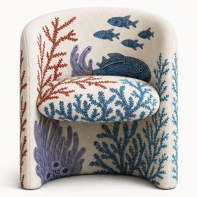 Полукресло Fiji Chair Coral reef I