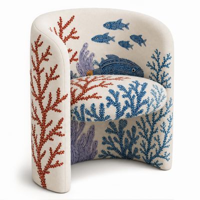 Полукресло Fiji Chair Coral reef I