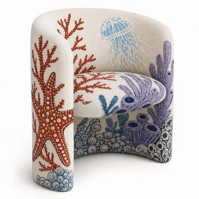 Полукресло Fiji Chair Coral reef II