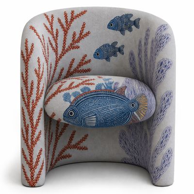 Полукресло Fiji Chair Coral reef IV