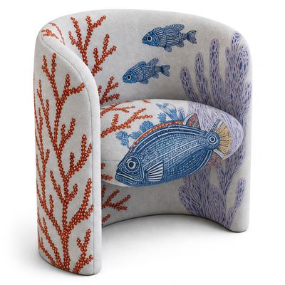 Полукресло Fiji Chair Coral reef IV