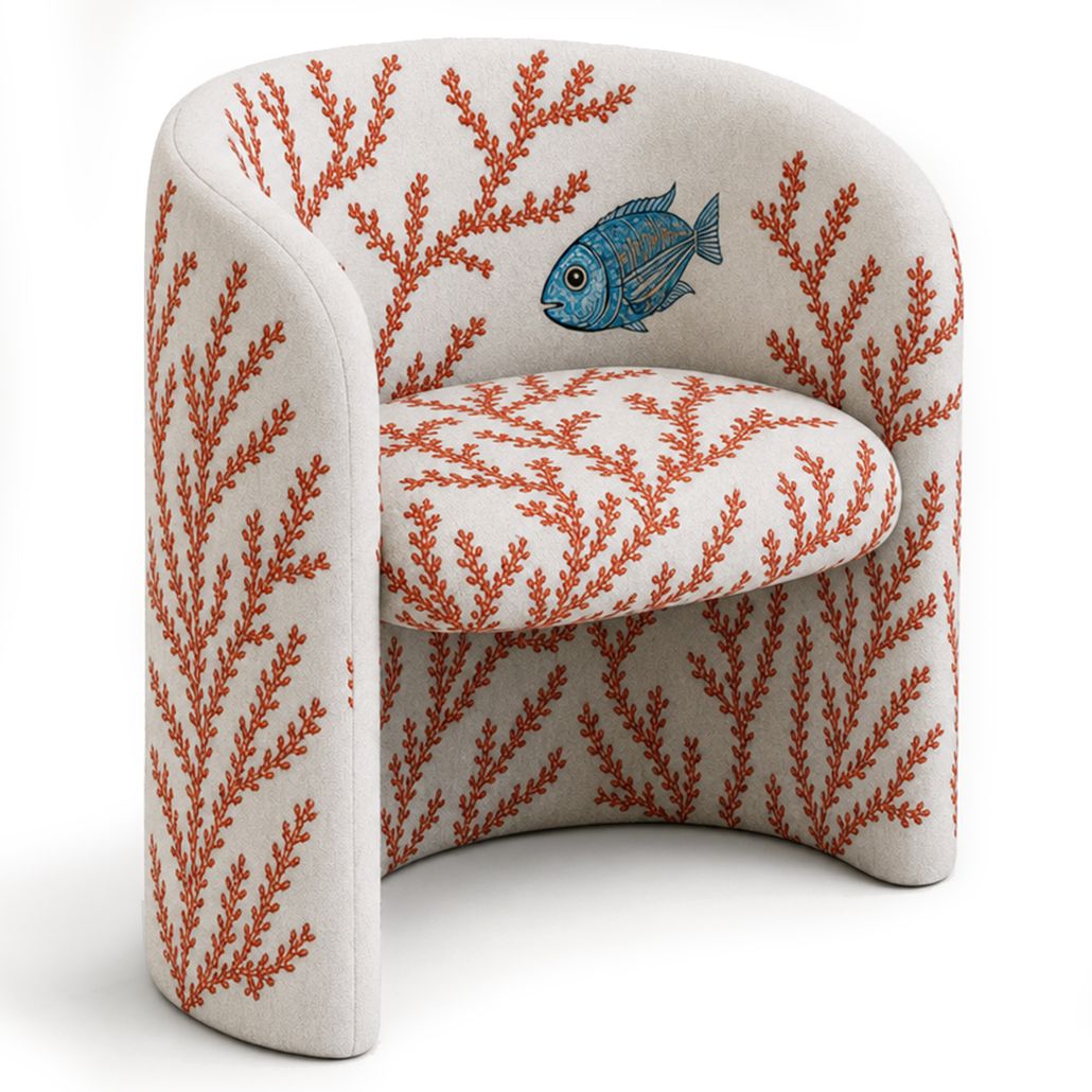 Полукресло Fiji Chair Red Coral