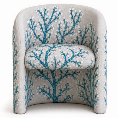 Полукресло Fiji Chair Blue Coral