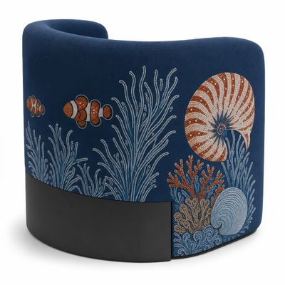 Премиальное дизайнерское Кресло Fiji Armchair Nautilus