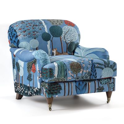 Дизайнерское классической формы на колесиках Trumann Armchair
