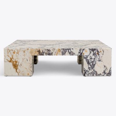 Кофейный стол из мрамора Merlot Marble Coffee Table