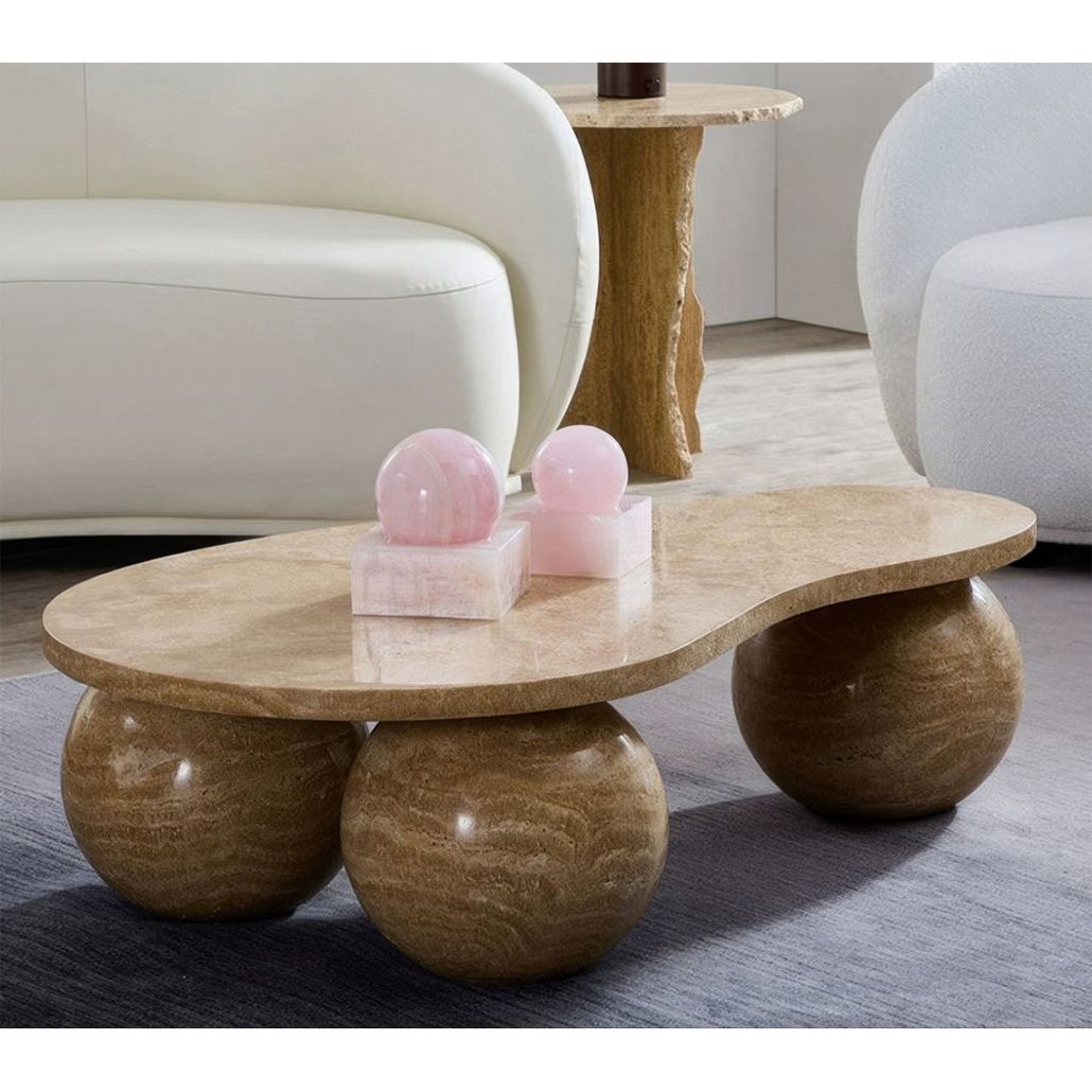 Кофейный стол из мрамора Asuan Marble Coffee Table